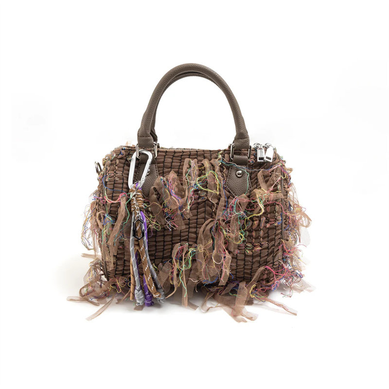 Conjure Travel Bag Distressed MULTI 新款流苏小旅行包手袋