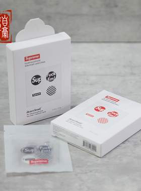 章自豪现货FW24 SUPREME dearcloud Blemish Patches痘痘贴祛斑贴