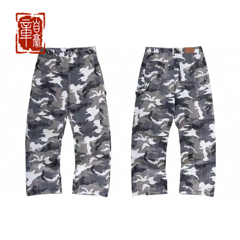 PUREY 24SS Camouflage Cargo 极地迷彩工装裤休闲裤