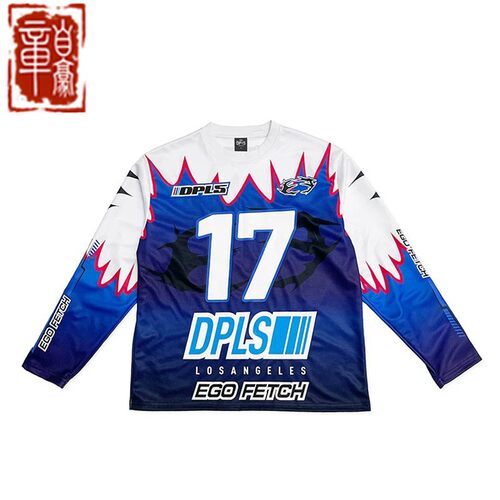 DPLS范世錡同款赛车运动长袖T恤