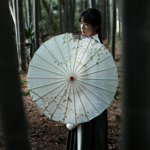 油纸伞防雨防晒古风伞拍照汉服伞