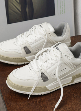 特大码男鞋45新款百搭板鞋46小众学生休闲鞋47加宽加肥运动小白鞋