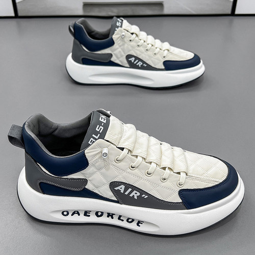 【加绒保暖老爹鞋加大号潮男鞋】