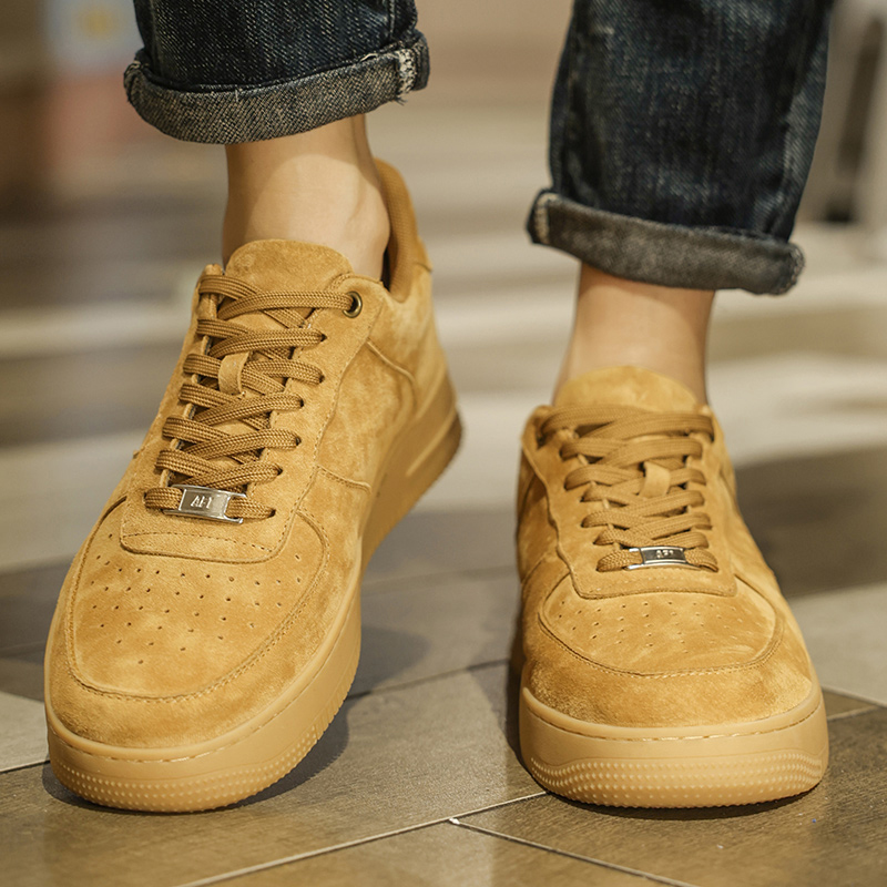 【特大码男鞋加宽加肥休闲板鞋】