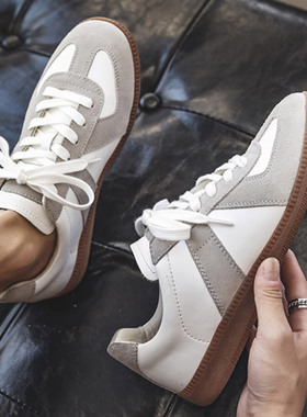 秋季新款大码男鞋46德训鞋男款47运动休闲鞋子加肥48复古男士板鞋