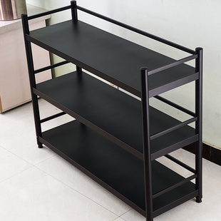 微波炉烤箱架厨房落地式 烤漆款 多层置物架子家用收纳碳钢储物架子