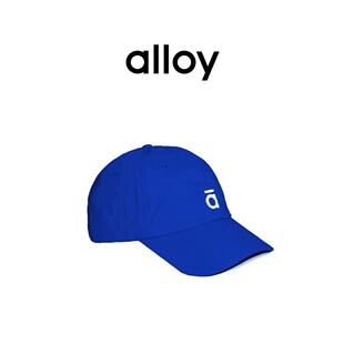 alloy/乐几休闲时尚高级棉布帆布运动棒球帽红色轻便鸭舌帽