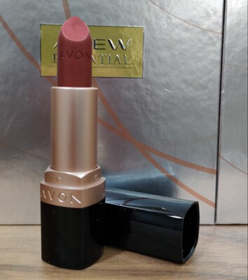 雅芳焕彩琉金唇膏口红 红锦花火 含微光粒子保湿闪耀光泽