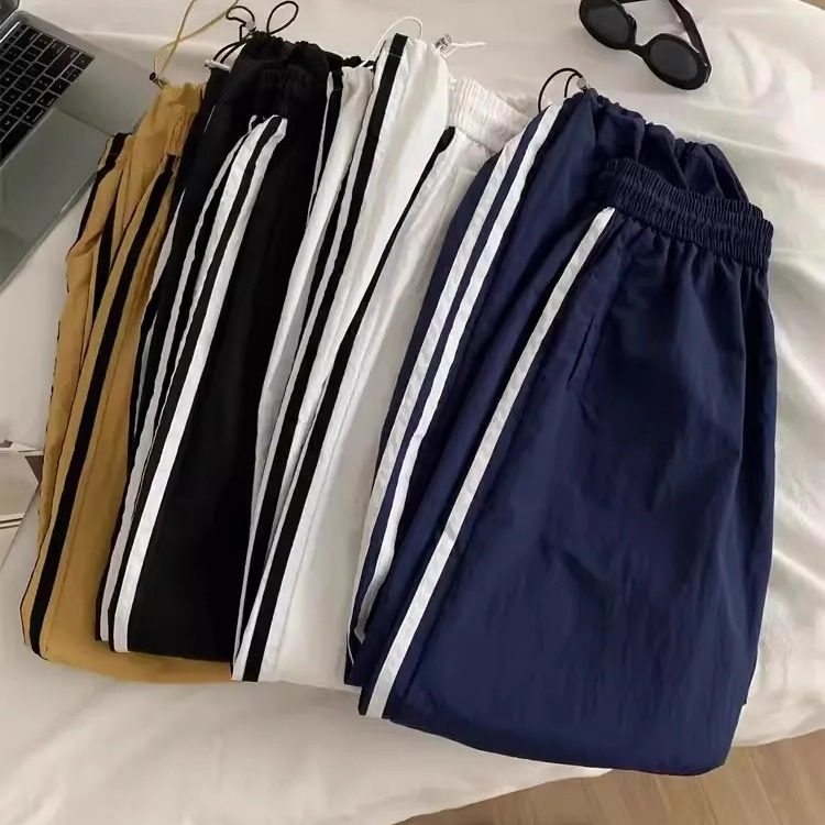 奥特莱斯~清仓撤柜速干直筒裤高腰减龄显瘦百搭束脚裤时髦阔腿裤,女装/女士精品,大码裤装,淘宝优惠券,粉丝福利购,淘宝优惠卷