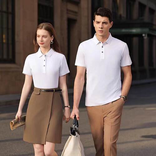 企业团体定制纯棉POLO衫工作服