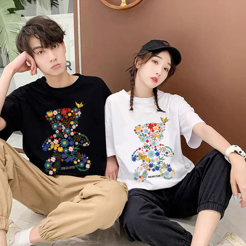 T恤短袖定制纯棉印LOGO广告衫