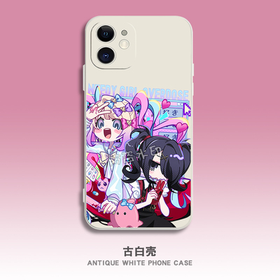 主播女孩重度依赖超天酱糖糖手机壳定制适用魅族20一加ACE5红米12