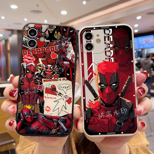 死侍手机壳定制适用OPPOreno10苹果15pro华为p70小米vivoy200iQOO