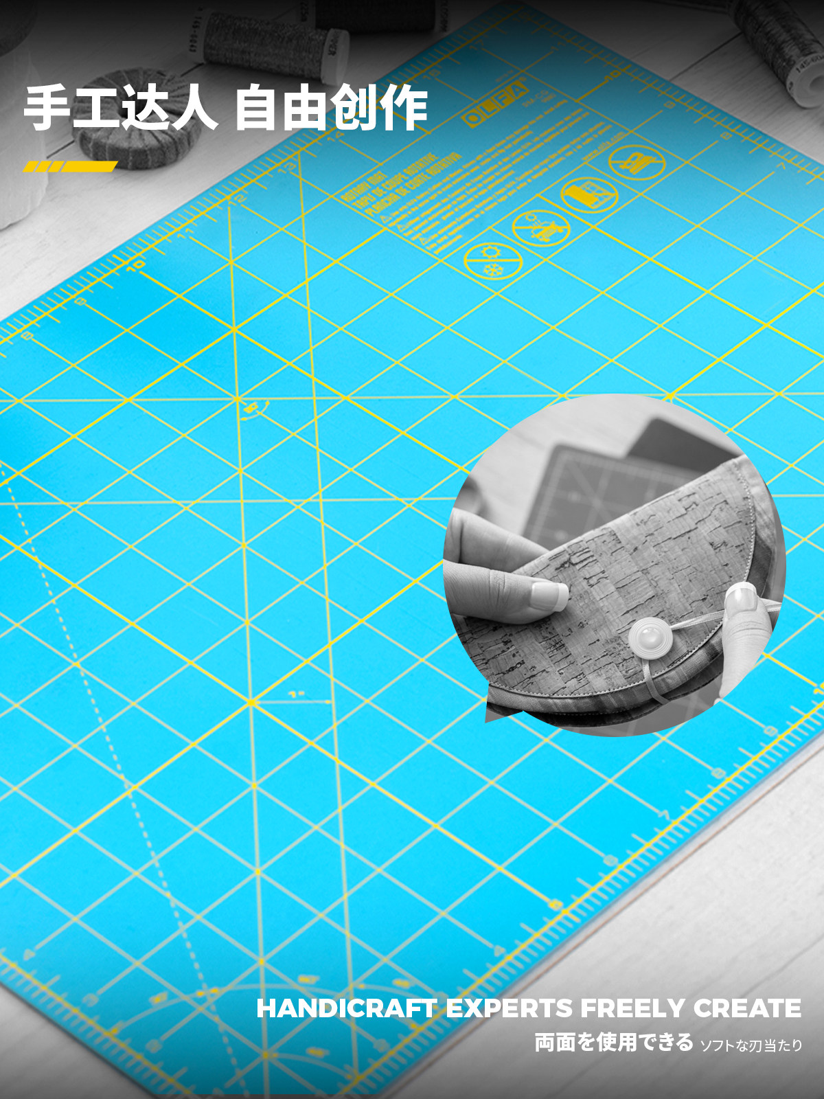 OLFA AI LIHUA 일본에서 수입 핑크 블루 호브 펜 나이프 나이프 플레이트 눈금자 일반적으로 사용되는 도구 조합 세트