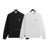 FotiGmanClub TEE恤 全棉纯色打底长袖 KITH字母印花 成衣水洗经典