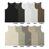 汗衫 FotiGmanClub FOG层次叠穿纯色打底背心高街男纯棉宽松无袖 夏