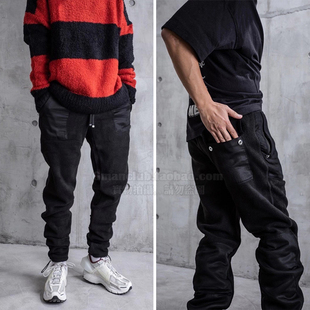 轻便长裤 运动休闲保暖男士 秋冬加厚摇粒绒束脚卫裤 FotiGmanClub