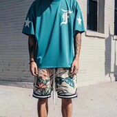 FotiGmanClub TEE恤 1977迈阿密网眼球衣短袖 FOG ESSENTIALS第五季