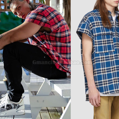 FOG第六季格子短袖衬衫