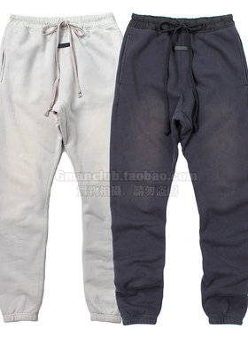 Gman高街 FOG ESSENTIALS 主线第七季加绒束脚休闲运动卫裤长裤