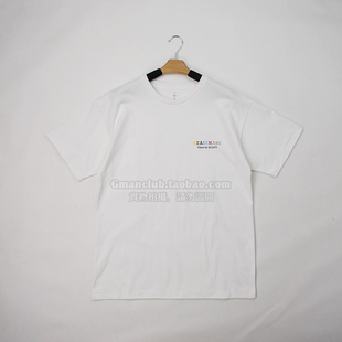 短袖 READYMADE彩色字母印花美国棉打底衫 TEE GmanClub Foti