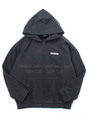 FotiGmanClub FOG ESSENTIALS复线第六季摇粒绒宽松连帽拉链外套
