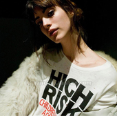 圆领破洞短袖 Foti TEE恤 富二代HIGH RISK小熊 GmanClub ERD忧伤