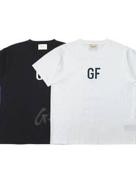 Gman高街 FOG ESSENTIALS 九方慈善联名GF反光宽松圆领短袖TEE恤