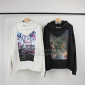 FOG ESSENTIAL 第六季 FotiGmanClub 复线加绒花卉印花连帽衫 卫衣