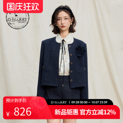D-HARRY/迪哈利藏青色外套