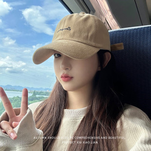 大头围棒球帽女显脸小鸭舌帽加大加深加宽帽檐深顶遮阳防晒帽子男