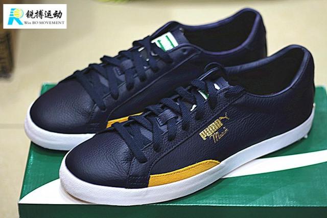 专柜正品彪马 Puma Match Vulc牛皮烫金休闲复古板鞋 356165 19