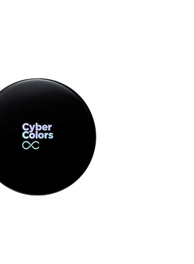 韩国CYBER COLORS清透亮彩粉饼8.5g 控油定妆持久遮瑕提亮肤色女