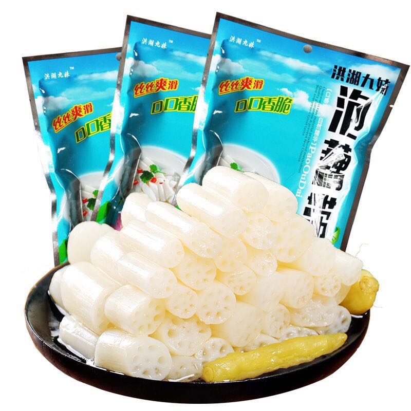 洪湖特产泡藕带湖北400g400g*3袋