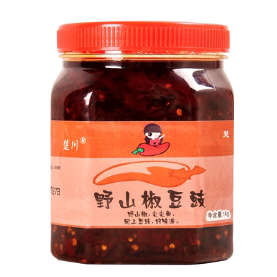 农家湖南特产下饭瓶装豆豉辣椒酱