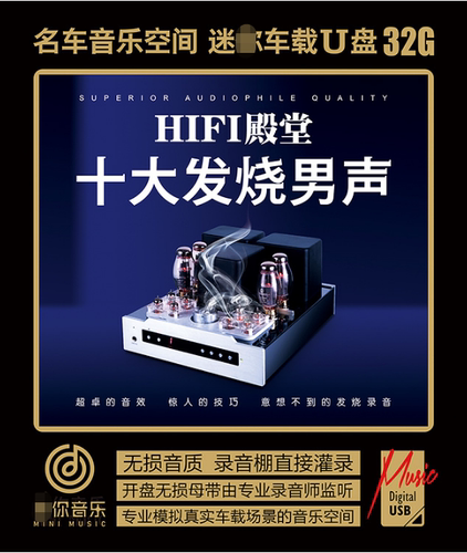 车载音乐U盘无损音乐发烧男声