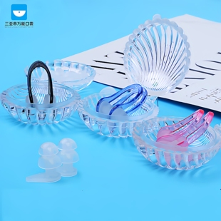 三亚-鼻塞游泳耳塞防呛水专业套装成人男女洗澡防硅胶鼻夹