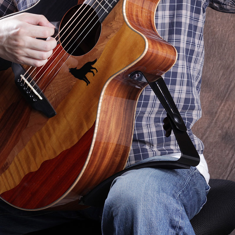 德国进口Ergoplay伊歌 古典吉他琴托靠垫 演奏支架代替脚蹬吉他架