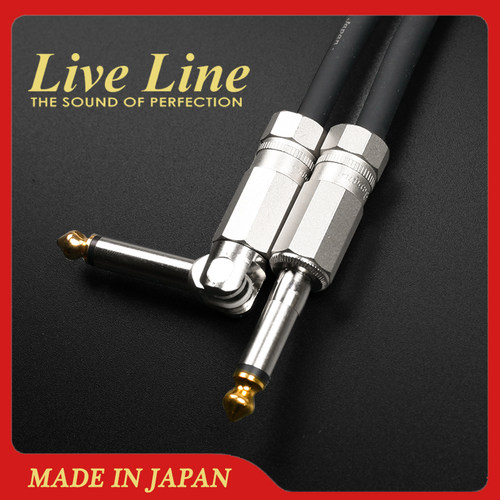 日本产 LiveLine SFTREV 电箱/ 电吉他连接线 一端插头可转180度