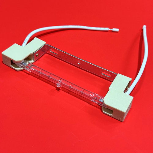 R7S陶瓷灯脚卤钨灯管118mm100W150W200W300W500W双端顶式灯座包邮 - 封面
