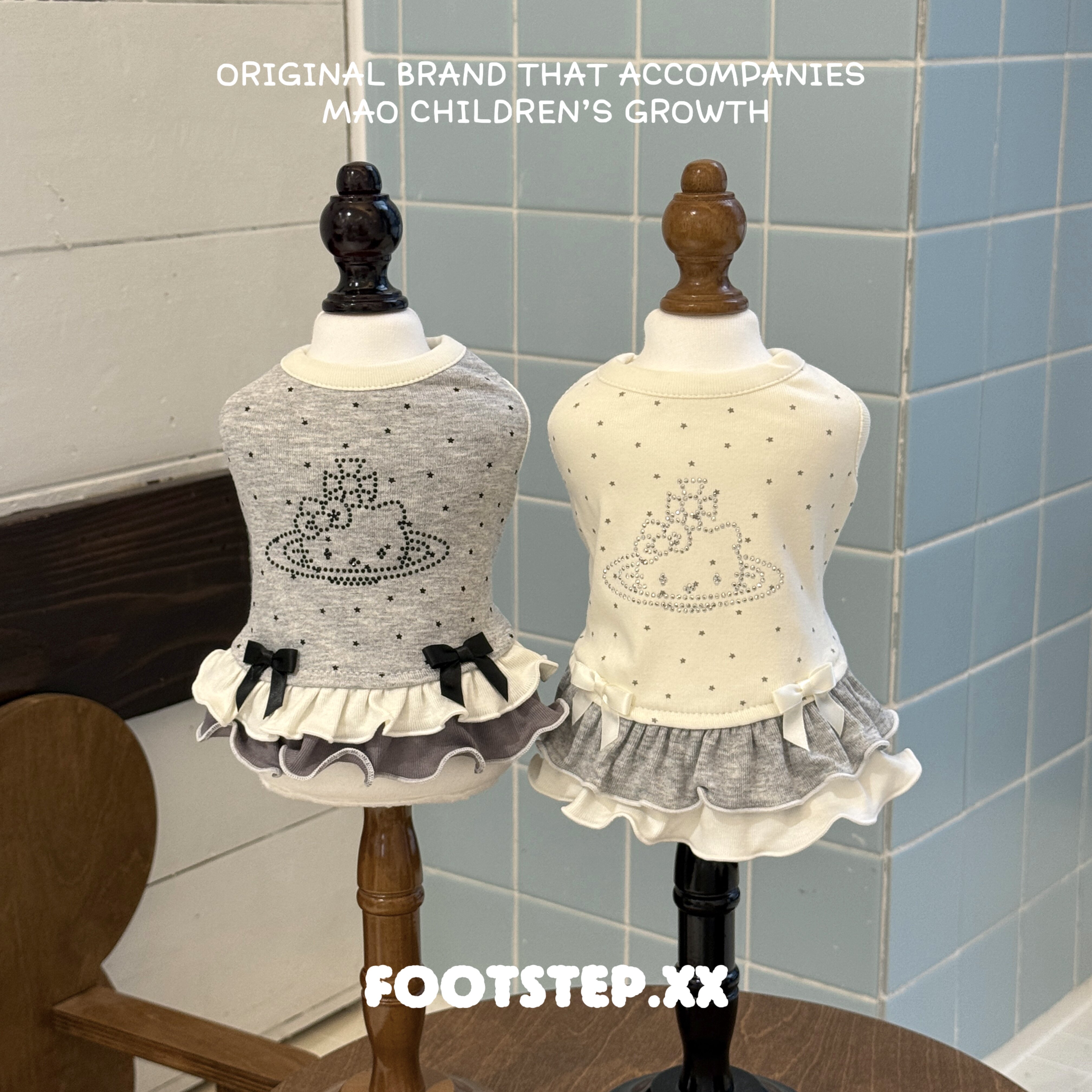 靴靴FOOTSYEP｜春秋猫咪狗狗衣服条纹毛衣泰迪比熊约克夏秋天可爱