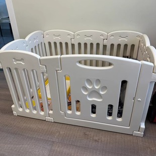 宠物狗围栏狗笼子自由组合室内栅栏泰迪柯基中小型犬隔离护栏狗笼