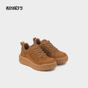 和诚行2025秋冬新款复古增高男式休闲运动鞋0551257