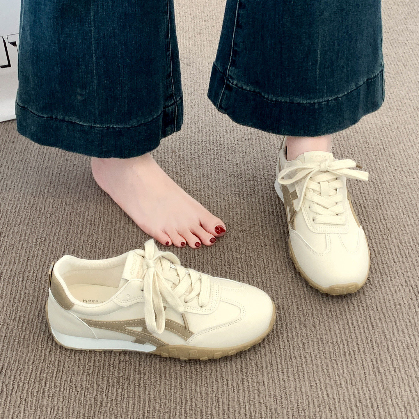 潮鞋小白鞋子女2026新款