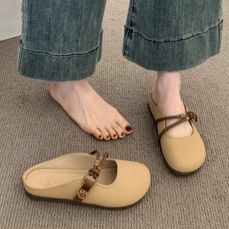 包头半拖鞋女夏季外穿202