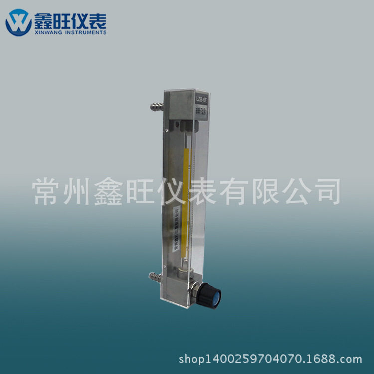 LZB不锈钢玻璃管浮子流量计 气体液体全不锈钢防腐玻璃转子流量计