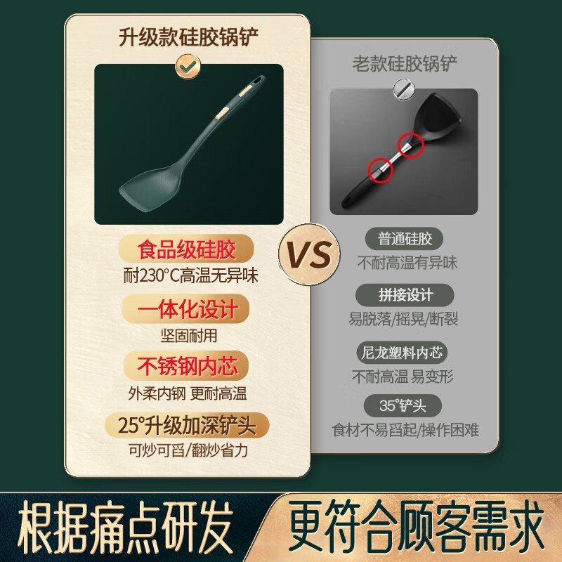 闪闪优品不粘锅漏勺家用厨房大号捞饺子捞面勺耐高温漏勺笊篱
