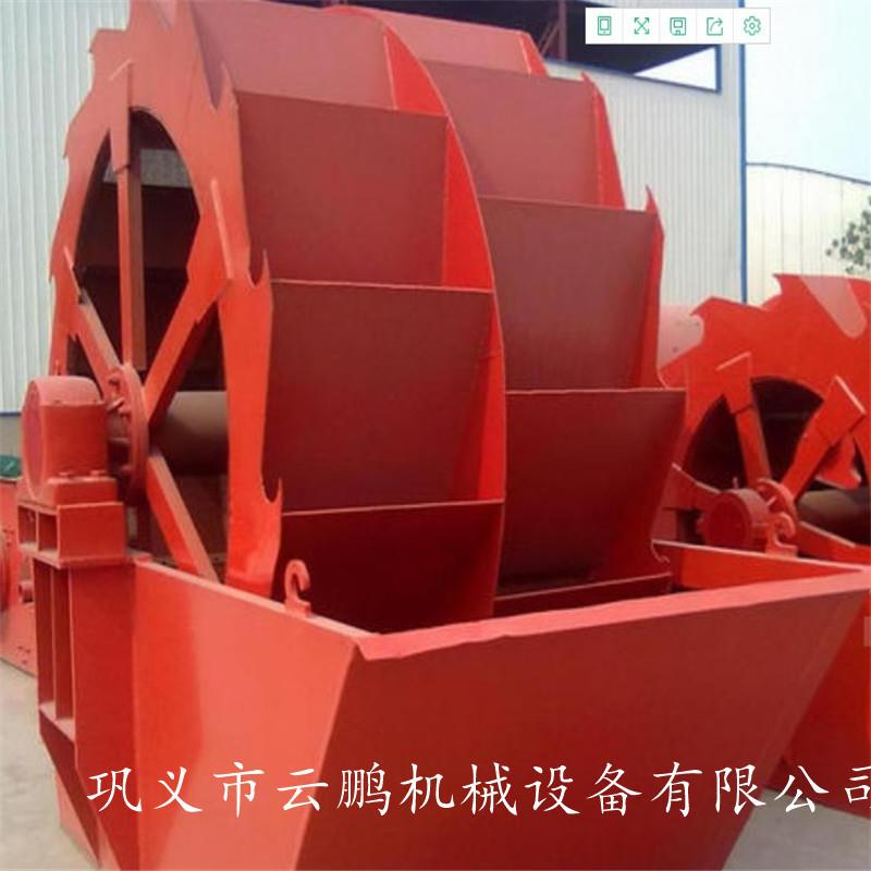 砂石清洗分离设备轮式洗砂机 石子砂子水洗生产线 黄泥土洗砂机