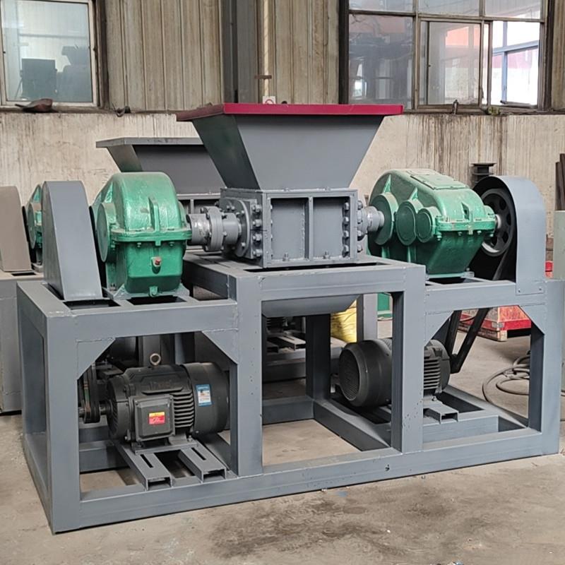 600型木托盘撕碎机废旧橡胶切块撕碎机家电废金属双轴撕碎机