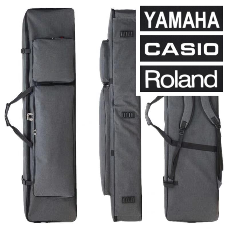 热销电钢琴包88键 加大加厚防水款电子琴包 合成器包键盘包滑轮包